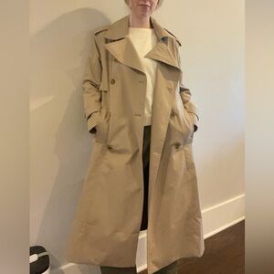 Classic Tan Women's Trench Coat